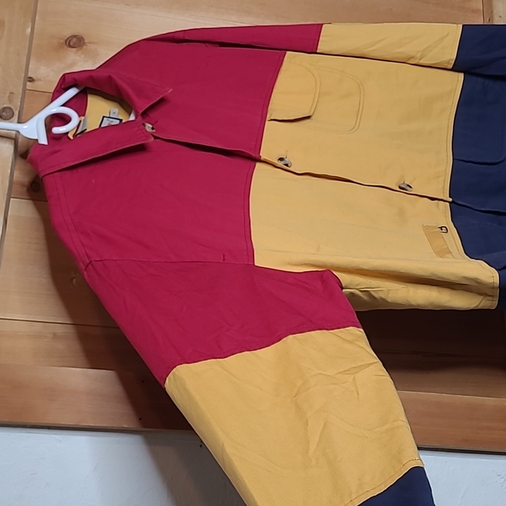 Ruff Hewn Multicolored Jacket, Size: Large